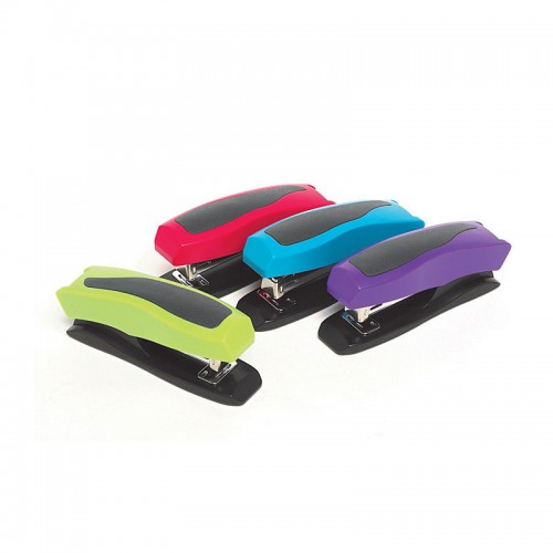 Marbig Stapler Half Strip 20 Assorted Colours