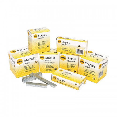 Marbig Staples 23/15mm - Box of 5000 Heavy Duty