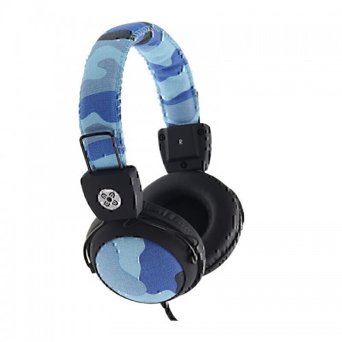 Moki Camo Headphones - Blue