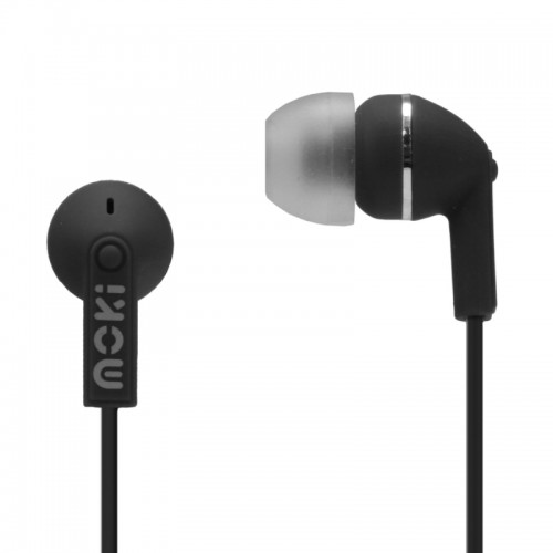 Moki Dots Noise Isolation Earbuds - Black