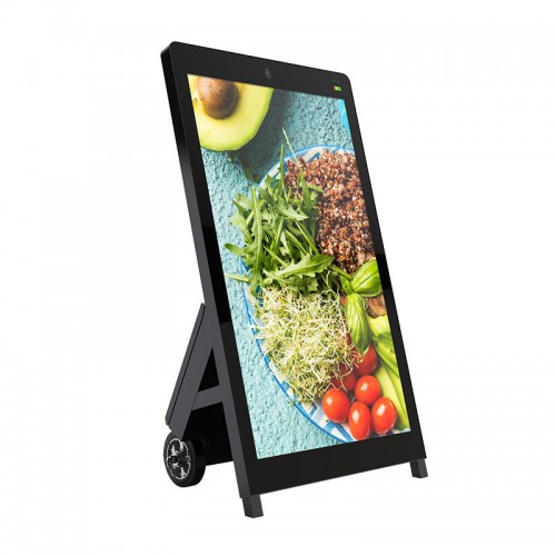 Mitsumaru 43in Mobile Outdoor IP55 Digital Signage A-Frame Display - 1080p