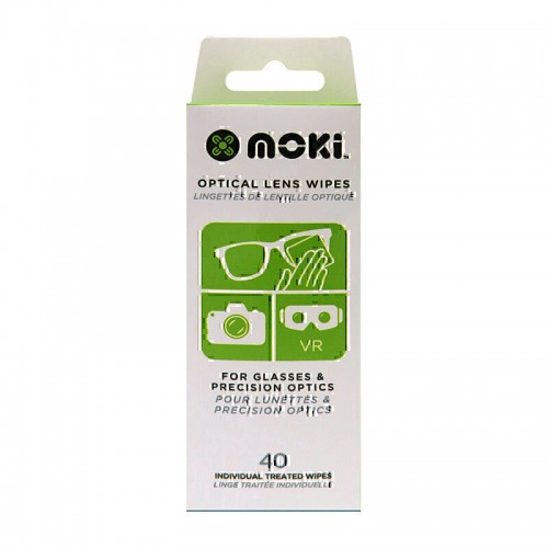 Moki Optical Lens Wipes - 40 pack
