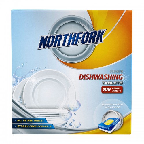 Northfork Dishwashing Tablets All in One - Box of 100