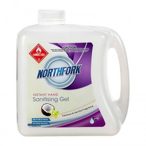 Northfork Hand Sanitiser Gel Coconut & Vanilla 2L