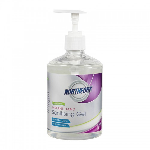 Northfork Instant Hand Sanitising Gel Alcohol Free 500ml