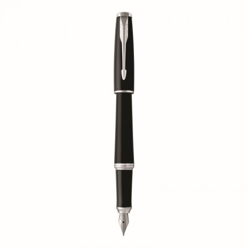 Parker Urban Muted Black Chrome Trim Fountain Pen