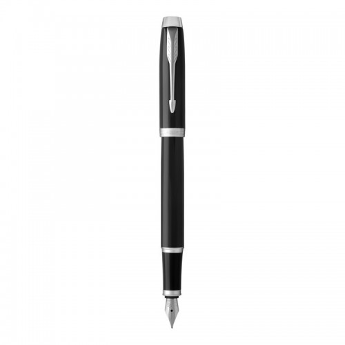 Parker IM Black Chrome Trim Fountain Pen