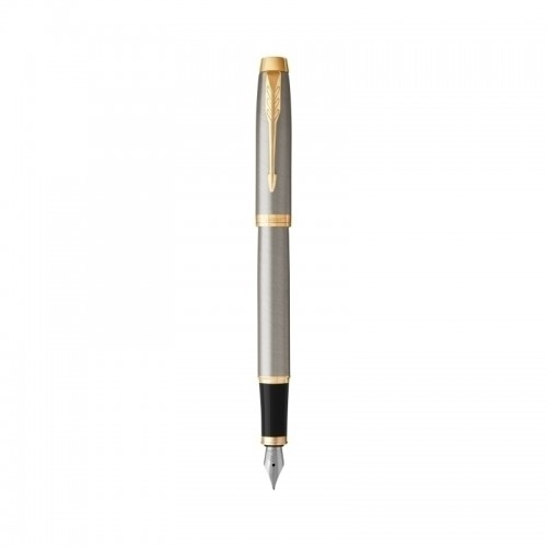 Parker IM Brushed Metal Gold Fountain Pen