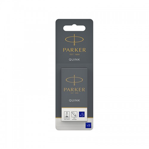 Parker Fountain Pen Refill Blue - Pack of 5 - Box of 12