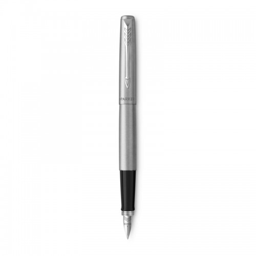 Parker Jotter Fountain Pen Stainless Steel Chrome Trim