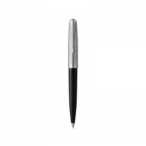 Parker 51 Midnight Blue Chrome Trim Ballpoint Pen