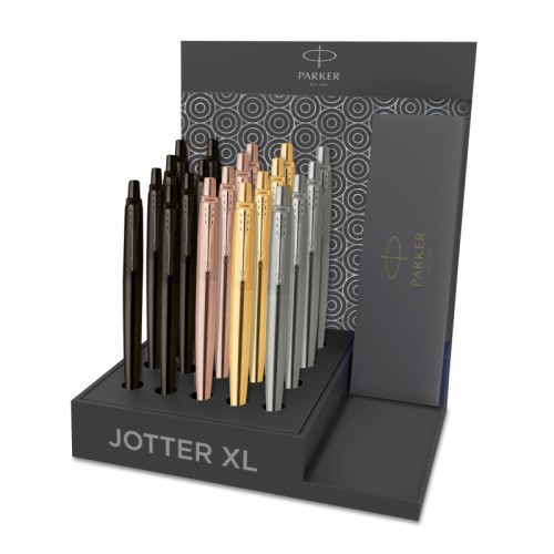 Parker 20 Jotter XL Monochrome Ballpoint Pens & CDU