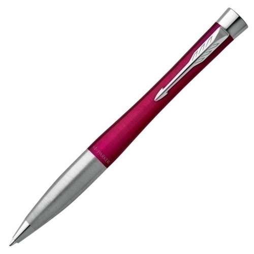 Parker Urban Twst Ballpoint Pen Chrome Trim Magenta