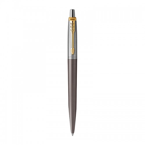 Parker Jotter XL Grey Gold Trim Ballpoint Pen