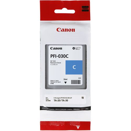 Canon PFI-030C Cyan Genuine Ink Cartridge
