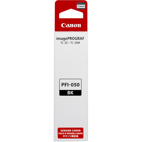 Canon PFI-050BK Black Genuine Ink Cartridge