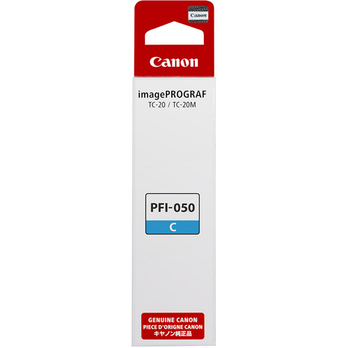 Canon PFI-050C Cyan Genuine Ink Cartridge