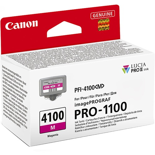 Canon PFI-4100M Magenta Genuine Ink Cartridge