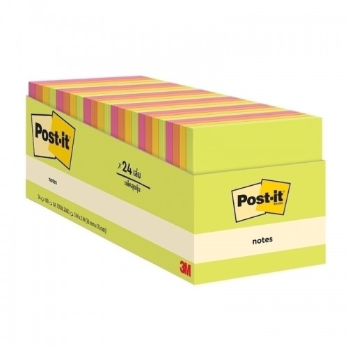 Post-It Notes 654-24ASST - Box of 24