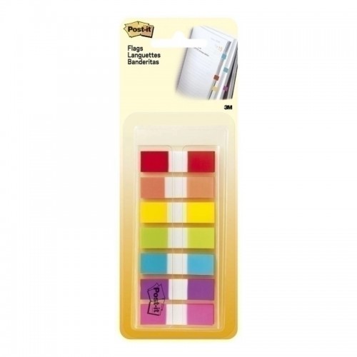 Post-It 683-7CF Flags - 7 Colours 12 x 43mm - Pack of 1140