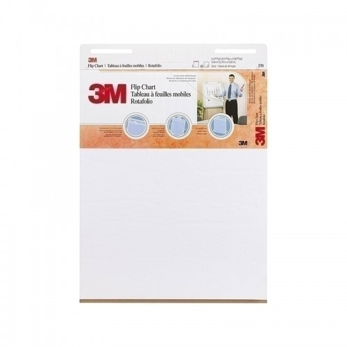 Post-It Flip Chart White 635 x 762mm - Box of 2