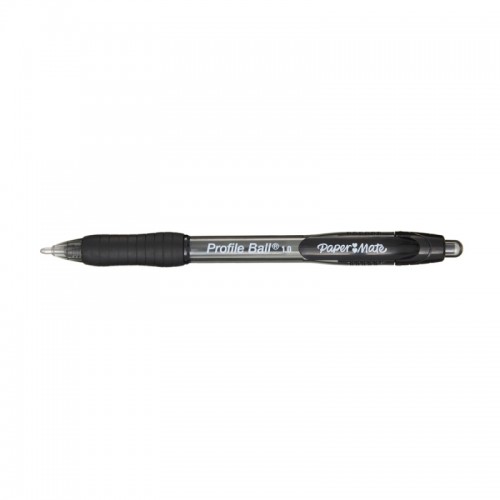 Paper Mate Profile Ballpoint Pen Retractable Black - Box of 12