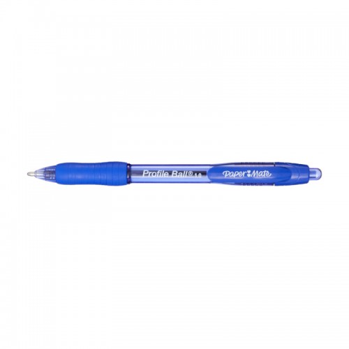 Paper Mate Profile Ballpoint Pen Retractable Blue - Box of 12