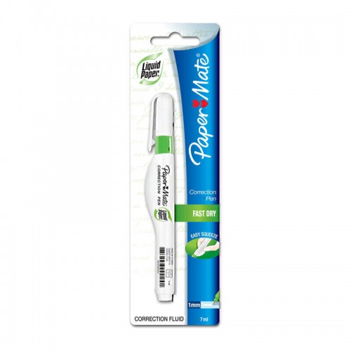 Paper Mate Liquid Paper Correct Pen 7m BLP - Box of 12