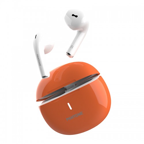 Pantone Bluetooth True Wireless Earbuds - Orange