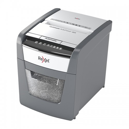 Rexel Optimum Autofeed Shredder 50X Cross Cut