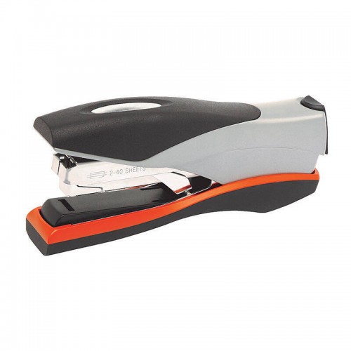 Rexel Stapler Full Strip Optima 40 Orange/Silver