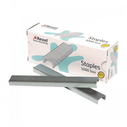 Rexel No.18 Staples 24/8mm - Box of 5000