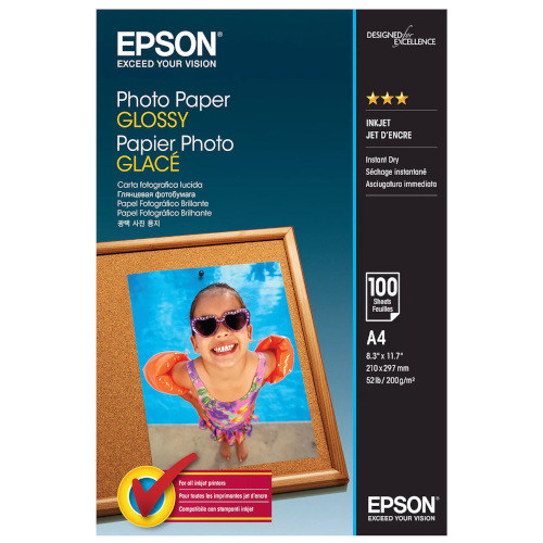 Epson S042540 A4 Glossy Photo Paper