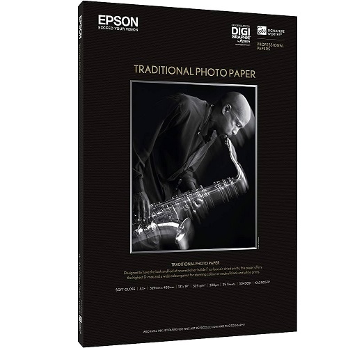 Epson S045051 A3 Premium Traditional Photographic & Fine Art Paper