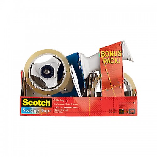 Scotch Dispenser BPS-1 & - Pack of 2 Packaging Tape