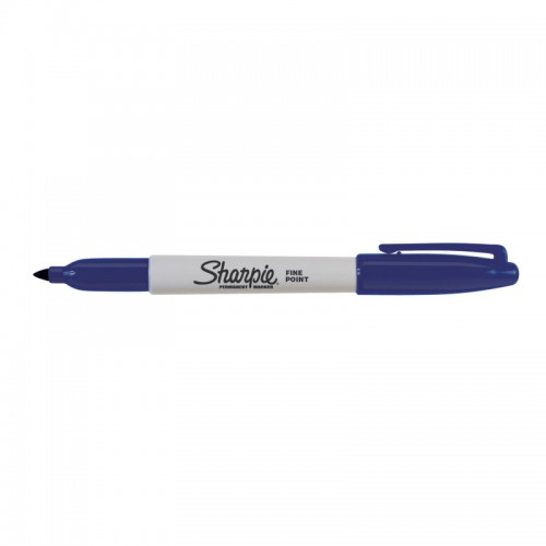 Sharpie Marker Fine Navy UPC - Box of 12