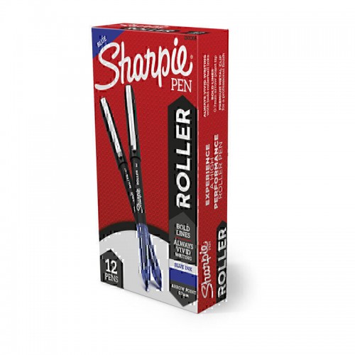 Sharpie RB 0.7mm Arrow Point Blue - Box of 12