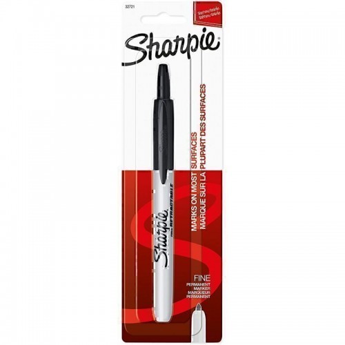 Sharpie Permanent Marker Retractable Black Bag6