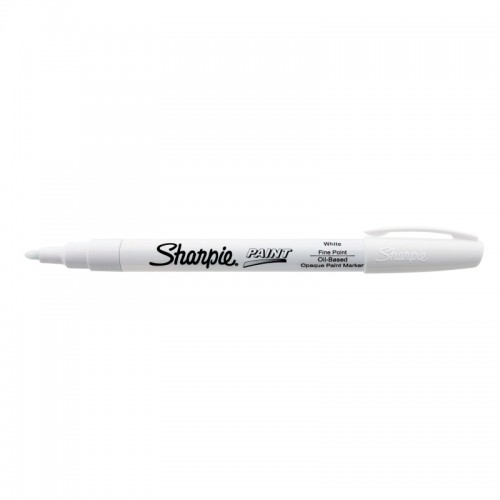 Sharpie Paint Marker Fine White - Box of 12