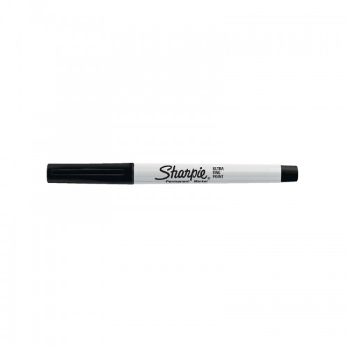 Sharpie Permanent Marker Ultra Fine Point Black - Box of 12