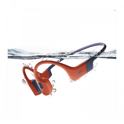 Shokz OpenSwim Pro Bone Conduction Wireless Headphones - Red