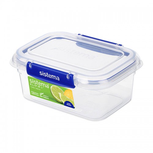 Sistema 1L Rectangular KLIP IT PLUS Container