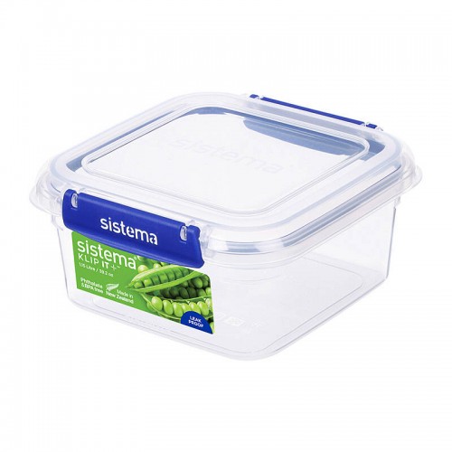 Sistema 1.15L Square KLIP IT PLUS Container