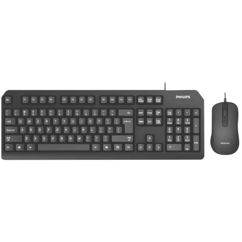 Philips Wired Keyboard & Mouse Combo - SPT6212B