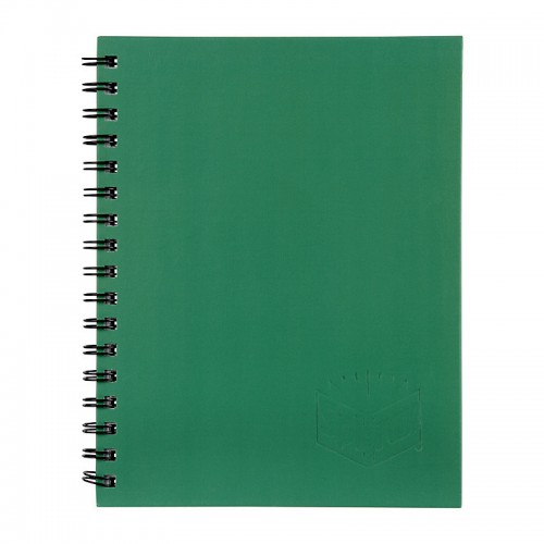 Spirax 511 Hard Cover Notebook 225 x 175mm 200 Pages Green - Pack of 5