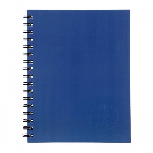 Spirax 512 Hard Cover Notebook A4 200 Page Blue - Pack of 5