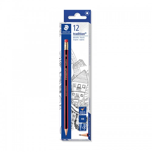 Staedtler Traditional 112-HB Pencils - Box of 12