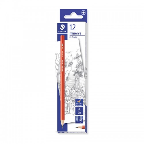 Staedtler Minerva 2B Pencils - Box of 12