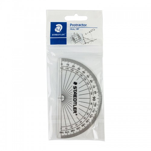 Staedtler Protractor 10cm - Box of 50