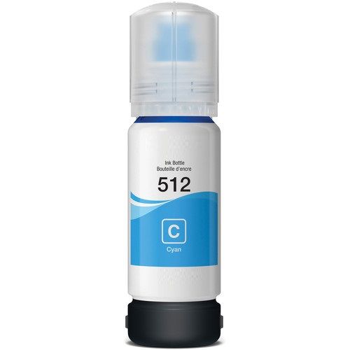 Epson Compatible T512 Cyan Ink Bottle